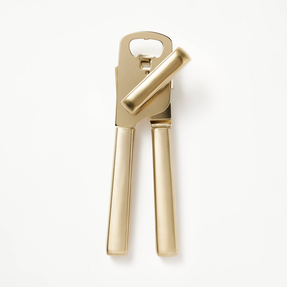 Stainless Steel Manual Can Opener Champagne - Figmintâ„¢