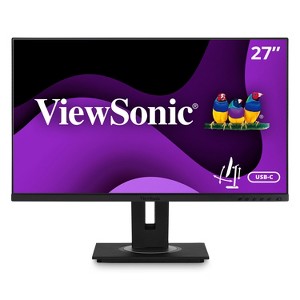 Manufacturer Refurbished - ViewSonic  IPS Monitor VG2755 27" 1080p Ergonomic 40-Degree Tilt with USB C (CR) - 1 of 4