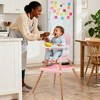 Kinder King 7 in 1 Baby High Chair Convert to Wooden Feeding Chair Removable Tray 5-Point Harness Gray - 2 of 4