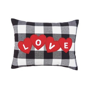 C&F Home 12" x 16" Valentine's Day "Love" Hearts Franklin Accent Throw Pillow - 1 of 4