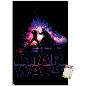 Trends International Star Wars: Saga - Duel Shimmer Unframed Wall Poster Prints - 1 of 4