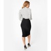 Unique Vintage Women's High Waist Tracy Pencil Skirt - 3 of 4