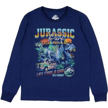 Jurassic Park Boys' Jurassic World Life Finds A Way Isla Nubar Kids T-Shirt
