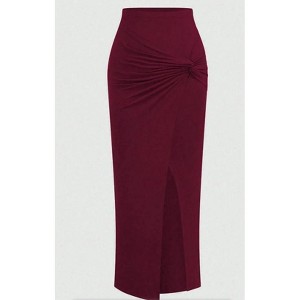 TIME HOLLOW Casual Decorated Mini Skirt - 1 of 3