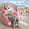MAXYOYO Kids Bean Bag Chair, Stuffed Toddler Bean Bag Sofa with Filler for Gaming, Reading - 4 of 4
