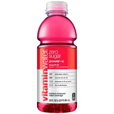 vitaminwater zero power-c dragonfruit - 20 fl oz Bottle