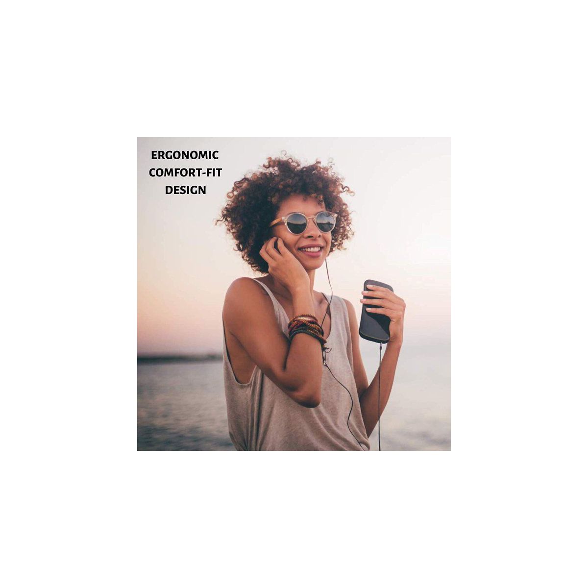 PHILIPS Wired Earbuds with  In-Line Microphone, In-Ear Stereo Earphones 3.5mm Jack - thumbnail 6