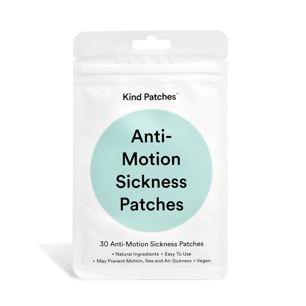 Kind Patches Anti-Motion Sickness Patches - 30ct