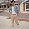 Lands' End Men's Comfort Waist Relaxed Fit Pleated Knockabout Chino Pants - 4 of 4