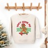 The Juniper Shop Gingerbread Man Skateboard Youth Ultra-Soft Graphic Sweatshirt - 2 of 3