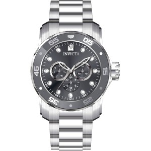 Invicta 45723 Men's Pro Diver Charcoal Dial Silver Tone Case Watch - 1 of 2