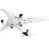 Boeing 787-9 Commercial Aircraft with Flaps Down "Lufthansa" White w/Dark Blue Tail 1/400 Diecast Model Airplane by GeminiJets - 3 of 3