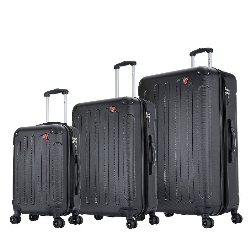 DUKAP Intely Smart 3pc Hardside Checked Luggage Set with Integrated Weight Scale and USB Port, 1 of 13