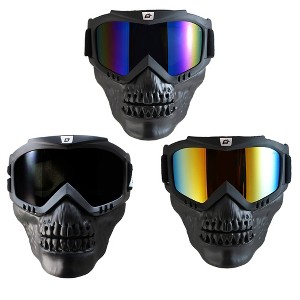3 Pairs of Birdz Eyewear Skullbird Safety Goggles - 1 of 4