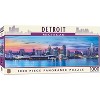 MasterPieces Inc Downtown Detroit Michigan 1000 Piece Panoramic Jigsaw Puzzle - 2 of 4