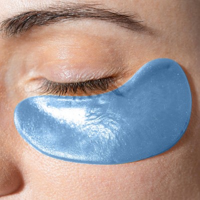 Grace & Stella Illuminating Under Eye Mask - Blue - 48 Pair: Anti-Aging, Hydrating, Contains Glycerin, Contains Amino Acid