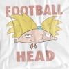 Hey Arnold Football Head Adult T-Shirt White - 2 of 4