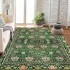Metro Collection Area Rug - Non Slip, Stain Resistant, Washable Floral Design, Ideal for High Traffic Areas In Living Room, Bedroom - 2 of 4