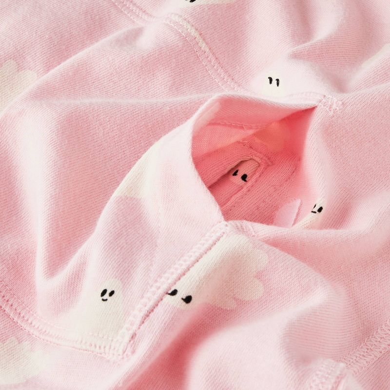 Toddler Girls' 2pk Adaptive Short Sleeve Halloween Dress - Cat & Jack™ Black/Pink, 5 of 8