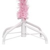 Artificial Christmas Tree Pink PVC, steel, plastic 59.1 in - 4 of 4