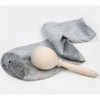 Lehman's Old Fashioned Hardwood Sock Repair Mending Darner Ball Natural Finish 7" - 2 of 2