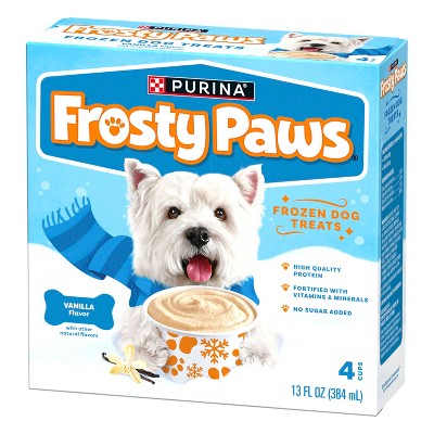 Frosty Paws Vanilla Frozen Dairy Desserts - 10lbs/4ct