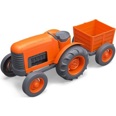 Green Toys Tractor - Orange
