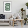Stupell Industries Green Book Club Tickets Framed Print Under Glass Art - 3 of 4