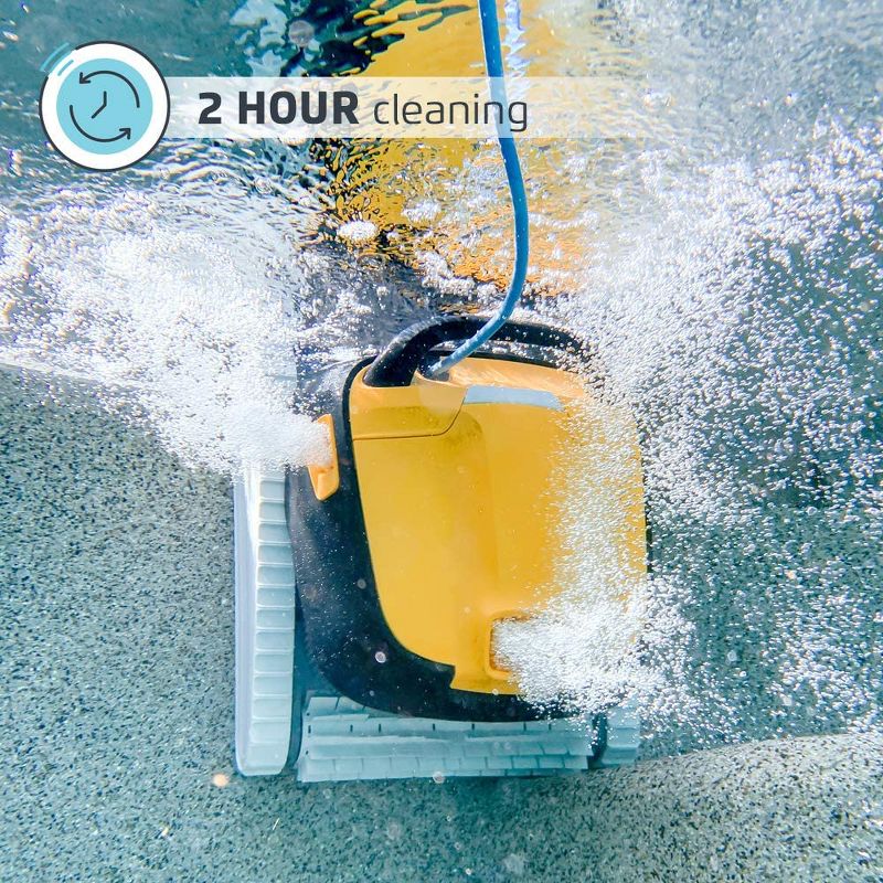 Dolphin Triton PS w/ Powerstream Inground Robotic Pool Cleaner with Ultra Fine Filter, 4 of 8
