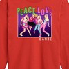 JoJo Siwa Peace Love Dance Long Sleeve Graphic T-Shirt - Red - 4T - 2 of 3