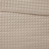 Sapphtopaz Comforter Set Bedding Set Solid Color Square Check Pattern Reversible Quilt Set 3 Piece 1 Quilt, 2 Pillow Shams - 4 of 4