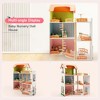 Topteng Wooden Toy House with Furniture 23pc - 3 of 4