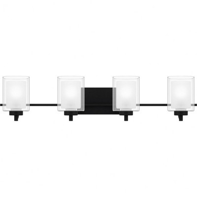 Quoizel Lighting Kolt 4 - Light Vanity in  Matte Black