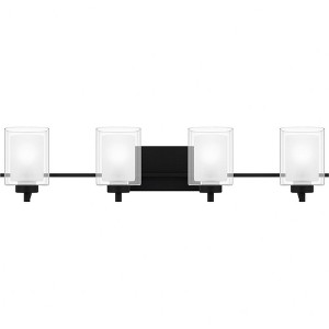 Quoizel Lighting Kolt 4 - Light Vanity in  Matte Black - 1 of 4