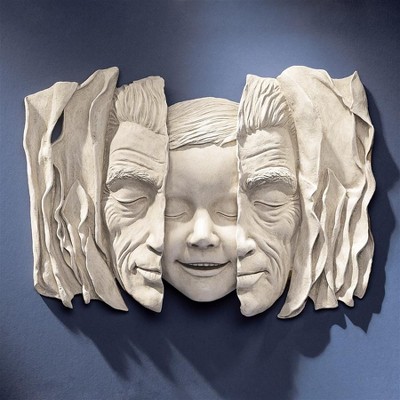Design Toscano Child at Heart Wall Sculpture