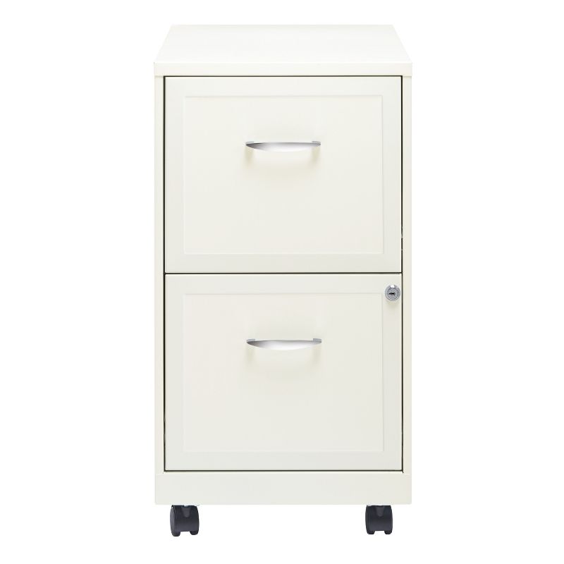 Space Solutions 18" Deep 2 Drawer Mobile Letter Width Vertical File Cabinet, 2 of 15