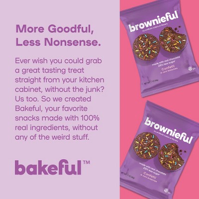 Brownieful Confetti Brownie Bites - 8.5oz/20ct