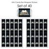 Big Dot of Happiness Cheers and Beers to 50 Years - Mini Candy Bar Wrapper Stickers - 50th Birthday Party Small Favors - 40 Count - 3 of 4