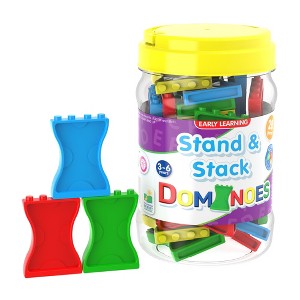 The Learning Journey - Stand & Stack Dominoes (NEW) - 1 of 2