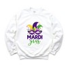 Simply Sage Market Mardi Gras Mask Sweatshirt - 2 of 4