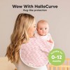 KeaBabies 4pk Hallo Baby Burp Cloths, Organic Cotton Burp Cloth for Girls, Boys, Soft & Absorbent Burping Cloths - 3 of 4