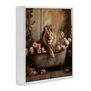 Stupell Industries Lion in Flower Filled Tub, 12" x 12" - 3 of 4