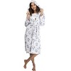 Harry Potter Womens Hedwig Owl Soft Minky Plush Robe - 2 of 4