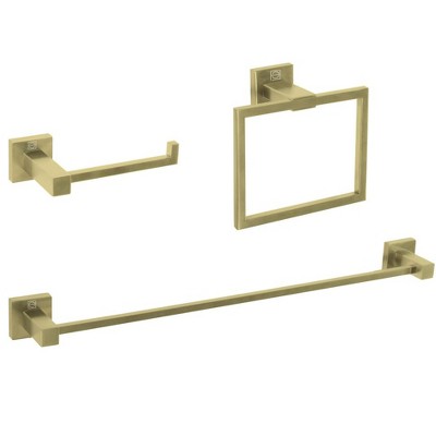 Elegant Lighting Isla 3-Piece Bathroom Hardware Set