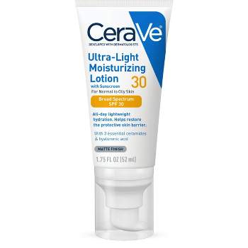 CeraVe Ultra-Light Face Lotion Moisturizer with Sunscreen - SPF 30 – 1.7oz
