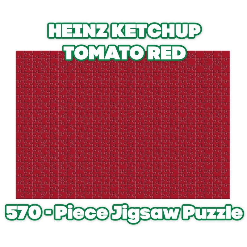 Toynk Heinz Ketchup All-Red Food Puzzle For Adults And Kids | 570 Piece Jigsaw Puzzle, 3 of 8