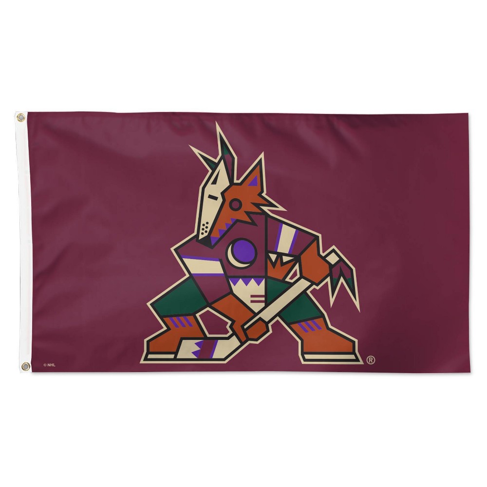 Photos - Other Decoration 3' x 5' NHL Arizona Coyotes Deluxe Flag