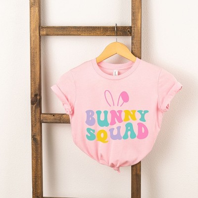 The Juniper Shop Bunny Squad Colorful Toddler Short Sleeve Tee