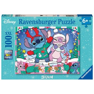 Ravensburger Disney Stitch Christmas XXL Jigsaw Puzzle - 100pc - 1 of 2