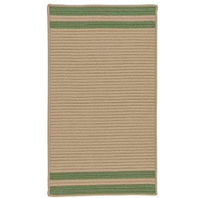 Colonial Mills Denali End Stripe Area Rug, 3x5, Moss Green